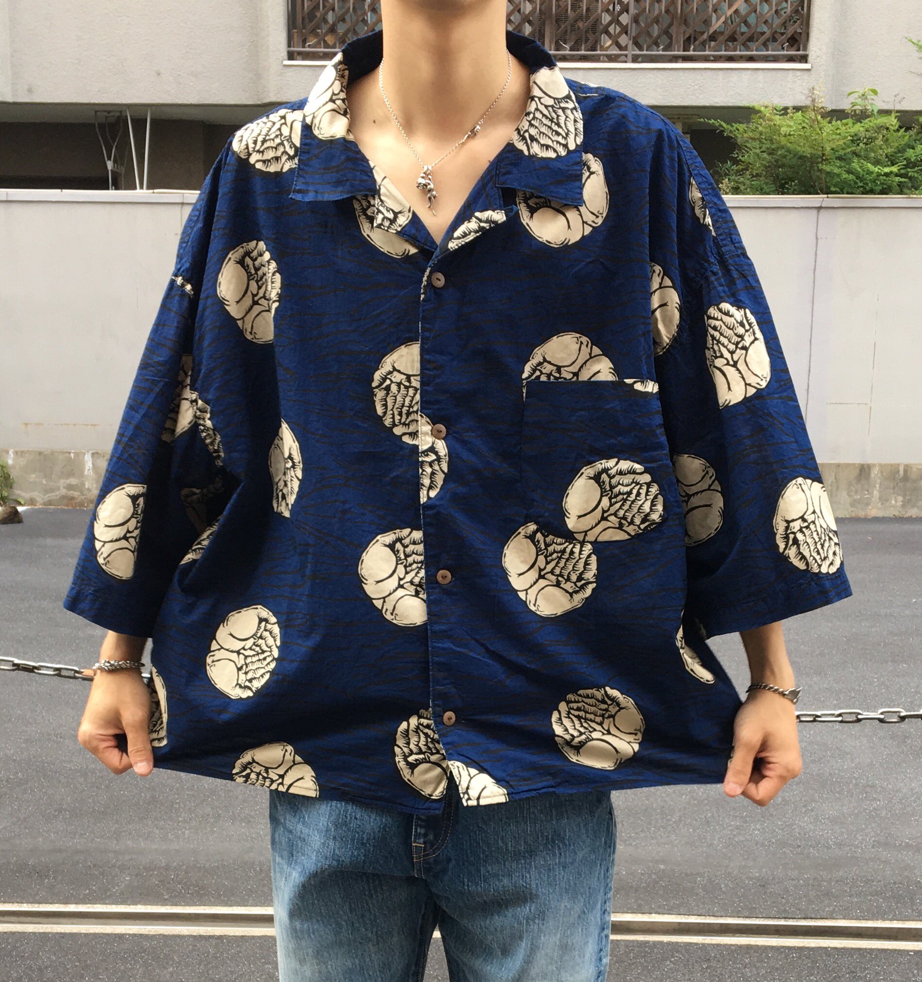 高い素材 キャピタル 人気メーカー・ブランド シルクレーヨン アロハ