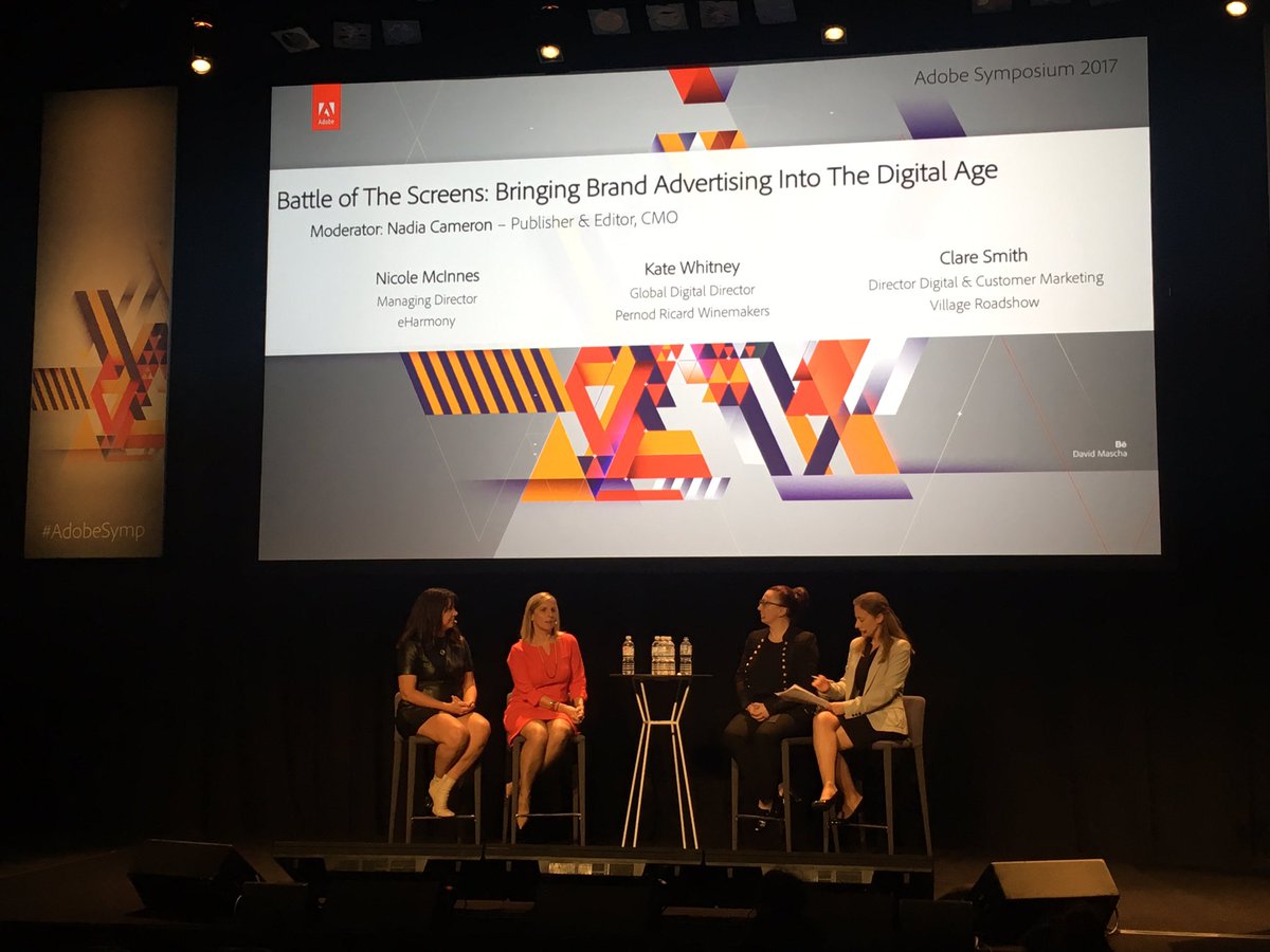 Digital divas bringing it to the stage at #adobesymp