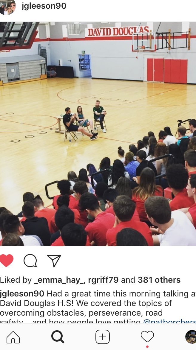 David Douglas HS (@officialddhs) on Twitter photo A huge shout out to <a href="/natborchers/">Nat Borchers</a> & <a href="/Jgleeson20/">Jacob Gleeson</a> for sharing their wisdom at DD today! #ptfc #goscots A huge shout out to <a href="/natborchers/">Nat Borchers</a> & <a href="/Jgleeson20/">Jacob Gleeson</a> for sharing their wisdom at DD today! #ptfc #goscots