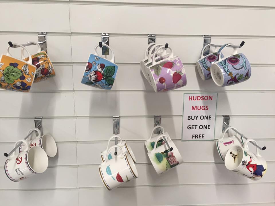 Hudson Mugs, now buy one get one free. Only in the Clearance department. #BOGOF #mugs #Clearance