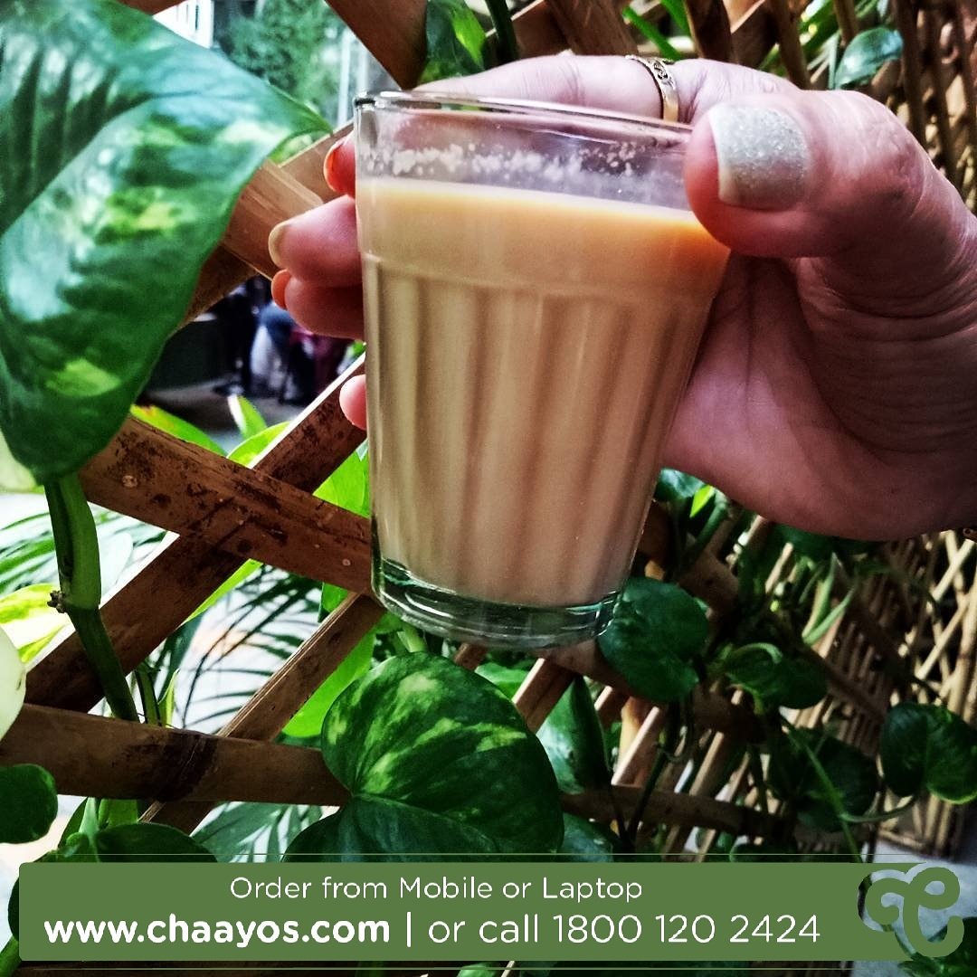 Chaayos's tweet photo. 'Even though the weather is getting sultry and hit, Cutting Chai is always enjoyable at Chaayos!' ❤️
-Anahita

#Chaayos #experimentswithchai https://t.co/xRPvT0C1x2