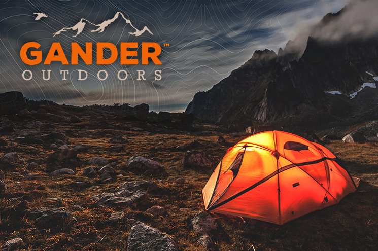 BrightBrainLLC's tweet photo. @marcuslemonis Brochure two-page spread background example. #GanderOutdoors brand. #GanderMtn https://t.co/NgqN9H9sTp