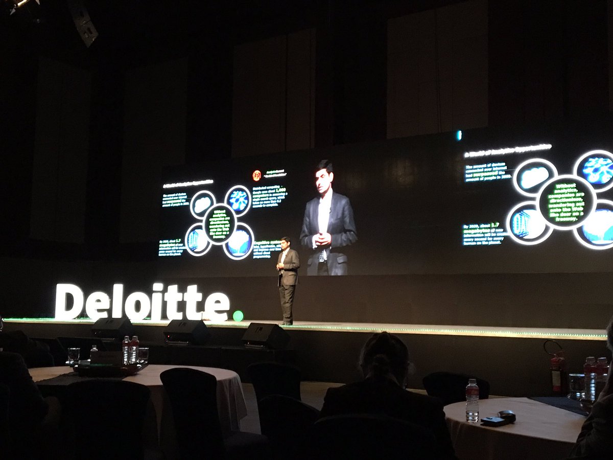 tmcadams's tweet photo. At the #Deloitte Analytics summit in Hyderabad. Great keynote by Vishal Sharm @VishalSharma_dc on the future of analytics and insights. https://t.co/MROhgaI2ZJ