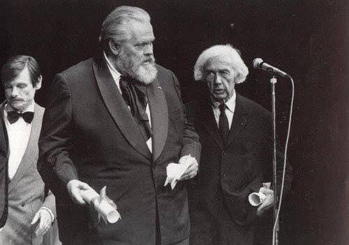 FajrFest's tweet photo. Andrei Tarkovski, Orson Welles and Robert Bresson at Cannes Festival 1983 https://t.co/Y8QgeoPH16