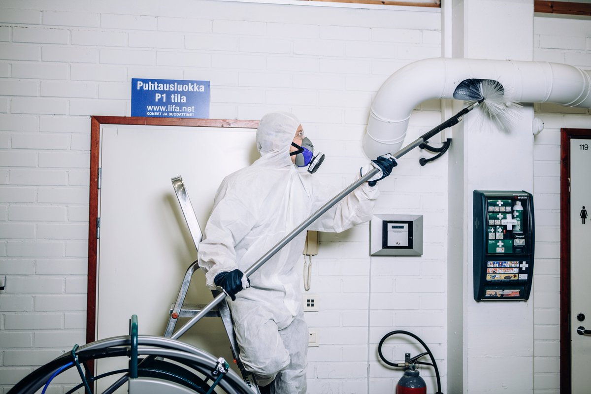 LIFAair's tweet photo. We also provide professional and outstanding tools and methods for #HVAC cleaning and #ventilation &amp; #renovation hygiene! #LIFAair https://t.co/ouVNtR2hn4
