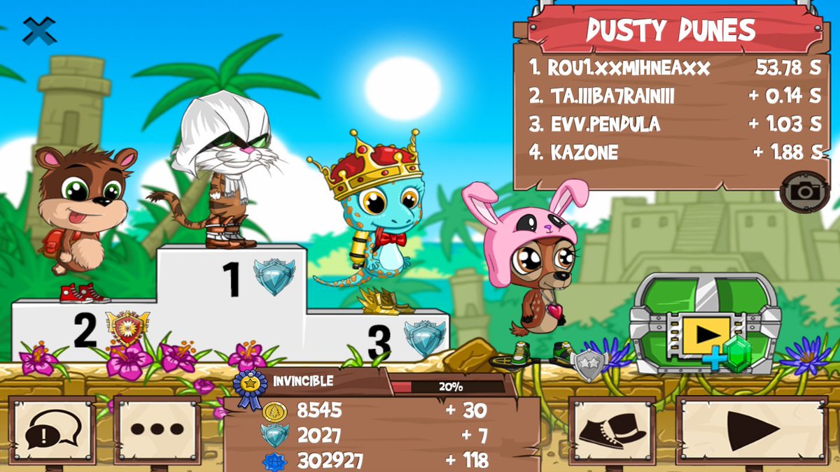 mihneaghz27's tweet image. Get on my level, son! #funrun2 #IIIBa7rainIII #PENDULA #Kazone