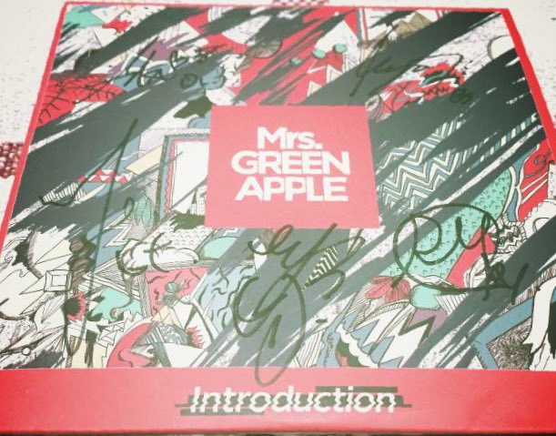 Mrs.GREEN APPLE 直筆サイン CD Variety オンライン