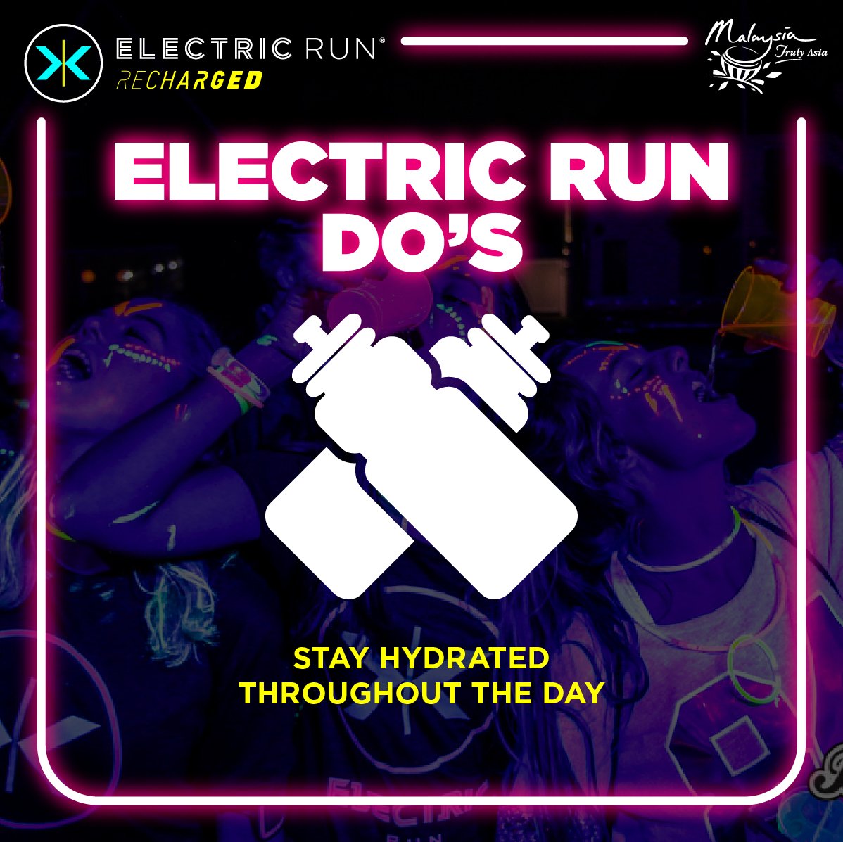 electricrunmy's tweet photo. Make sure you stay hydrated throughout the day!
#ElectricRunMY #RunTheNightMY #mymajorevents https://t.co/rxJelQil2F