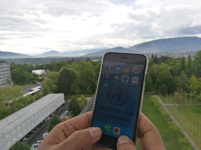 The World Health Organization on Social Media