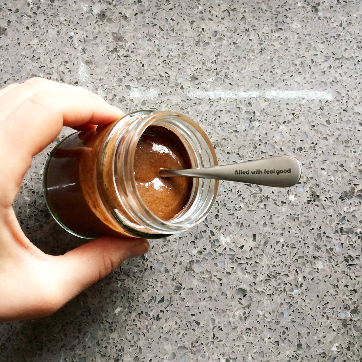 nutblend's tweet photo. Keep your breakfast natural, morning energised and body #filledwithfeelgood - proof is in the spoon (now online)! #humpday #nutblend https://t.co/AYi5XogEkZ
