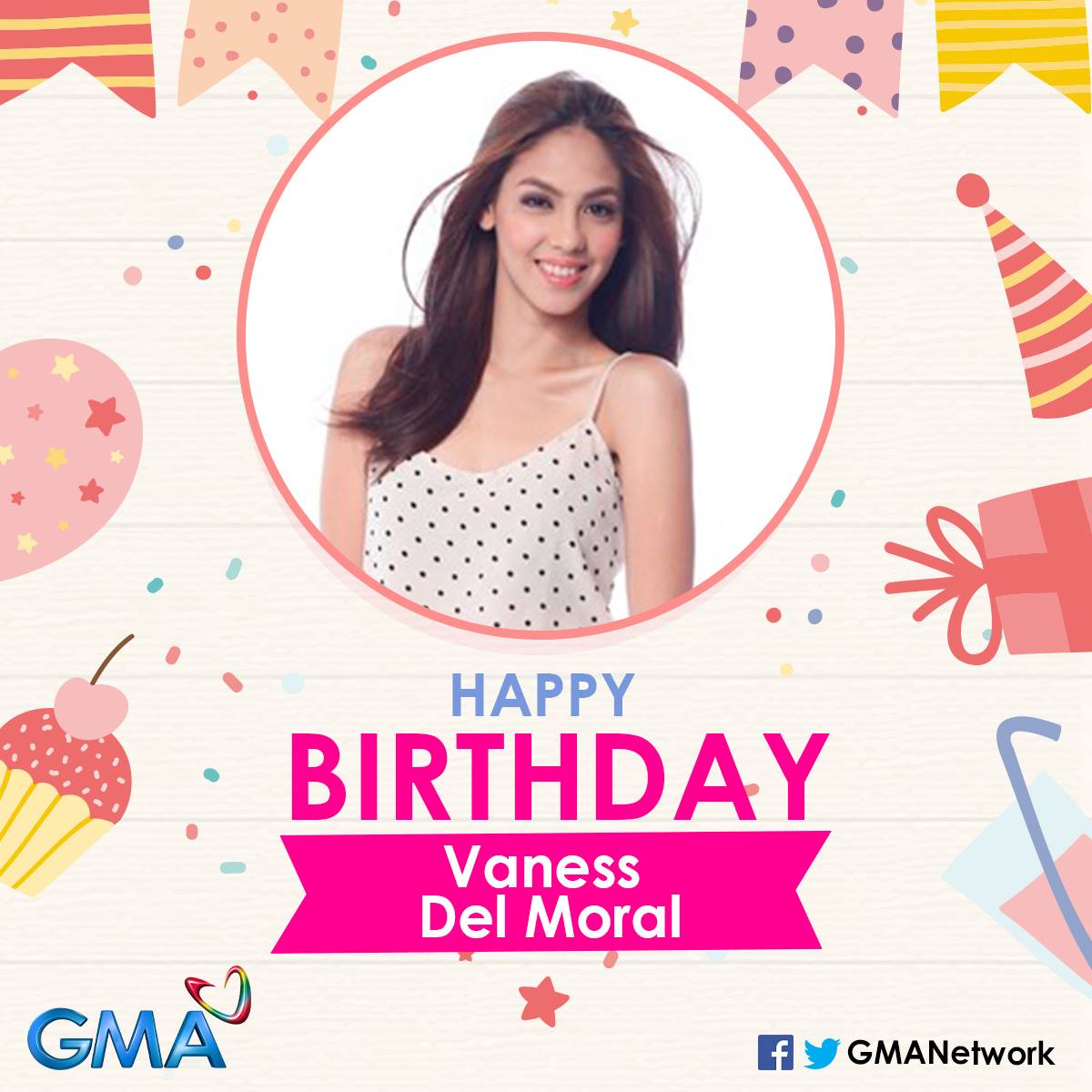 Happy birthday to the beautiful and talented Vaness Del Moral!   