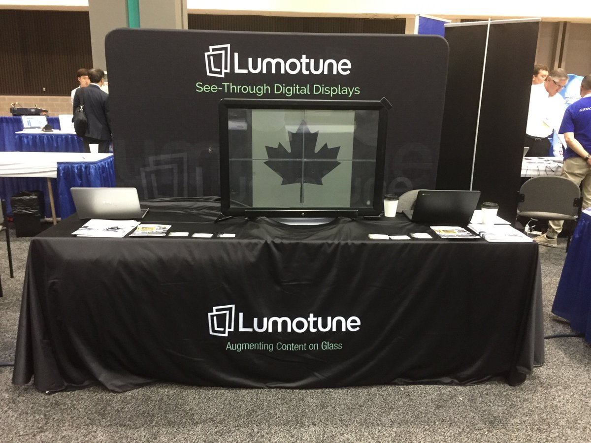 Lumotune's tweet image. Great first day at #DisplayWeek17! Check out our #SeeThrough displays at I-Zone booth #34.