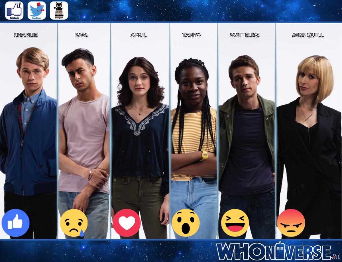 whoniverse_at's tweet photo. Do you like #CLASS?
Who's your favorite character?
#Charlie #Ram #April #Tanjya #Matteusz or #MissQuill?
#whoniverse_at #DoctorWho #SpinOff https://t.co/iQBm4zLeft