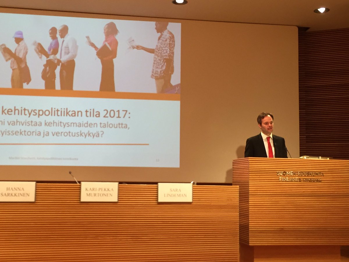 Kehitysyhteistyö korostaa suomalaisten yritysten roolia kehitysmaiden yksityissektorin ja talouden kehittämisessä. <a href="/Ulkoministerio/">MFA Finland 🇫🇮</a> <a href="/Tekesfi/">Jackie Rehmat</a>