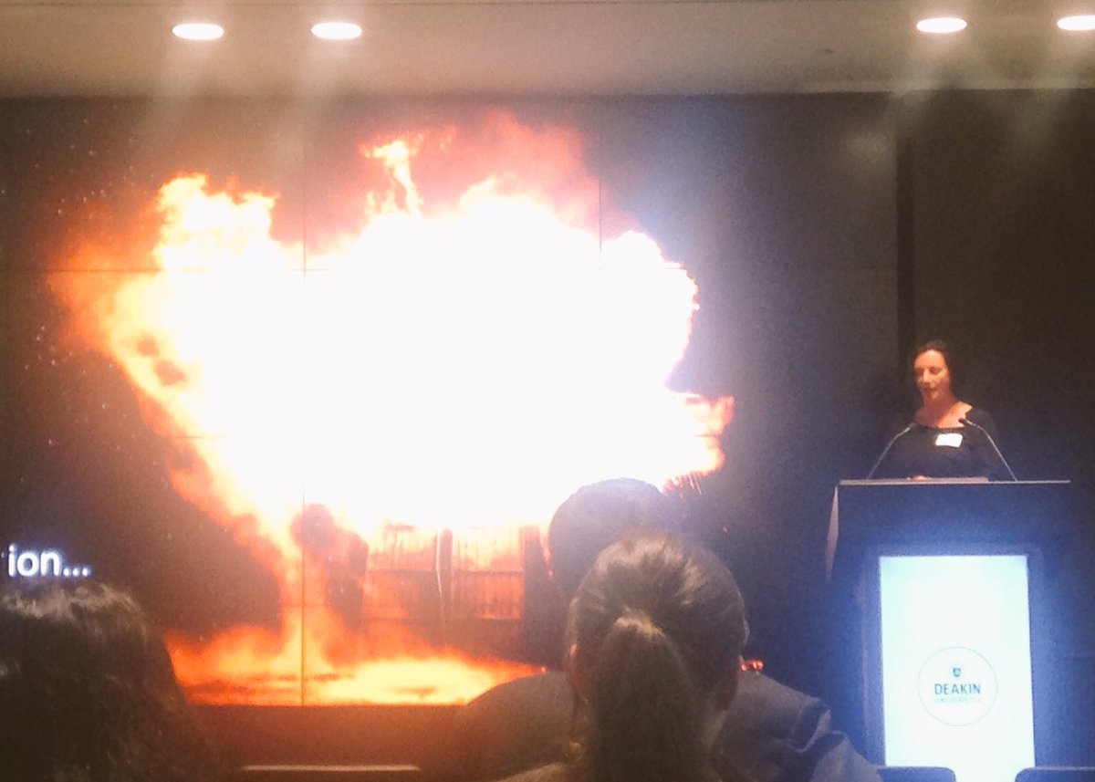 jandersdean's tweet photo. Our JDHQ Steph Abbott @StephJandersD is sparking up #DLSConference - #LegalInnovation https://t.co/tuFKcBa2td