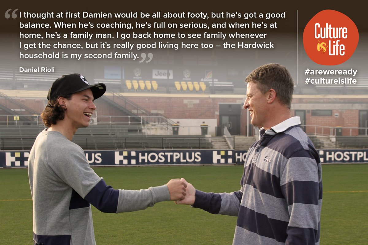 Damien Hardwick &amp; Daniel Rioli share how their friendship has reshaped their perspectives, as part of <a href="/cultureislife/">Culture Is Life</a>​'s #areweready campaign