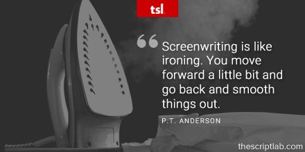 TheScriptLab's tweet image. One page at a time. #writenow #screenwriting  ow.ly/i8I730fvfBD
