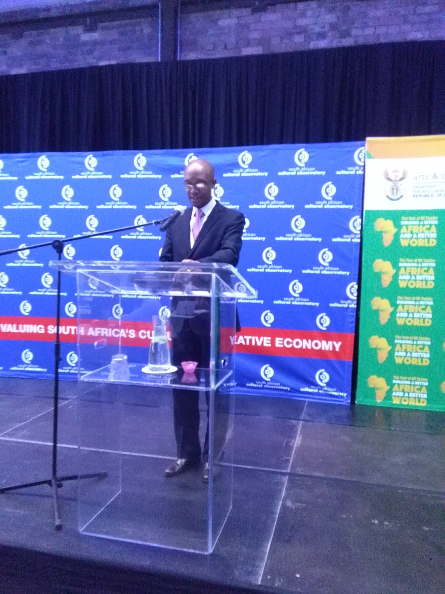 SportArtsCultur's tweet image. Mr Parks Tau welcoming guests @SACulturalObs National Conference.