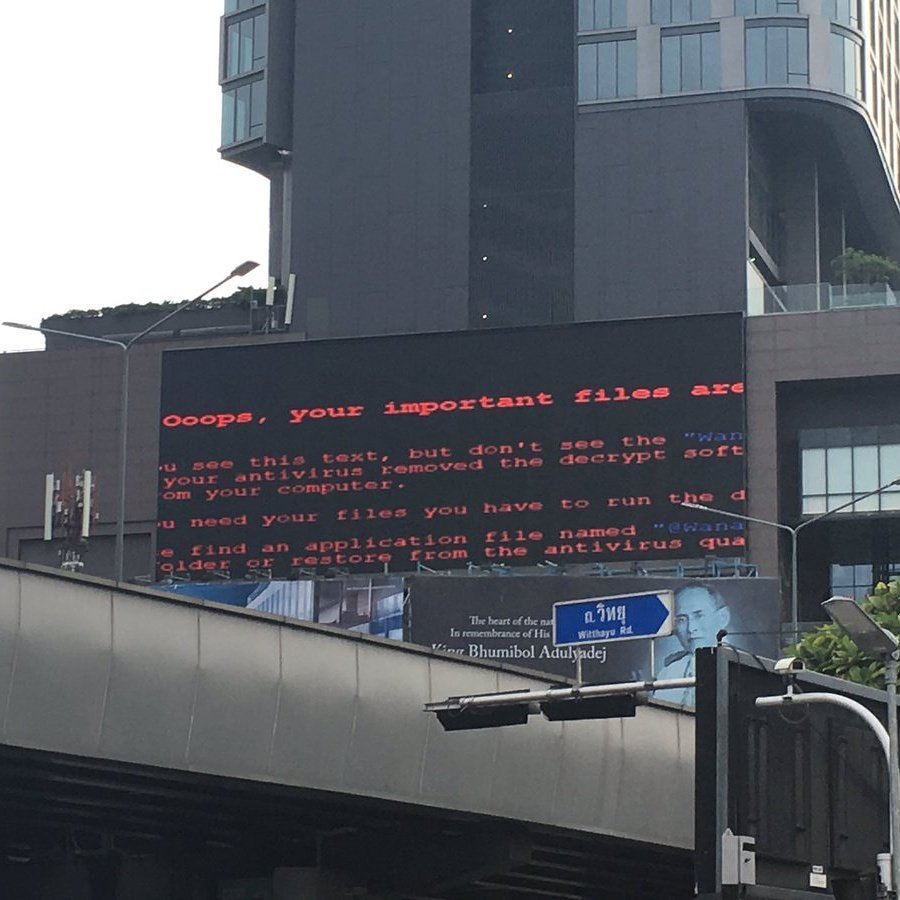 unixstickers's tweet image. When everyone knows you are screwed ๐๐
#WannaCry