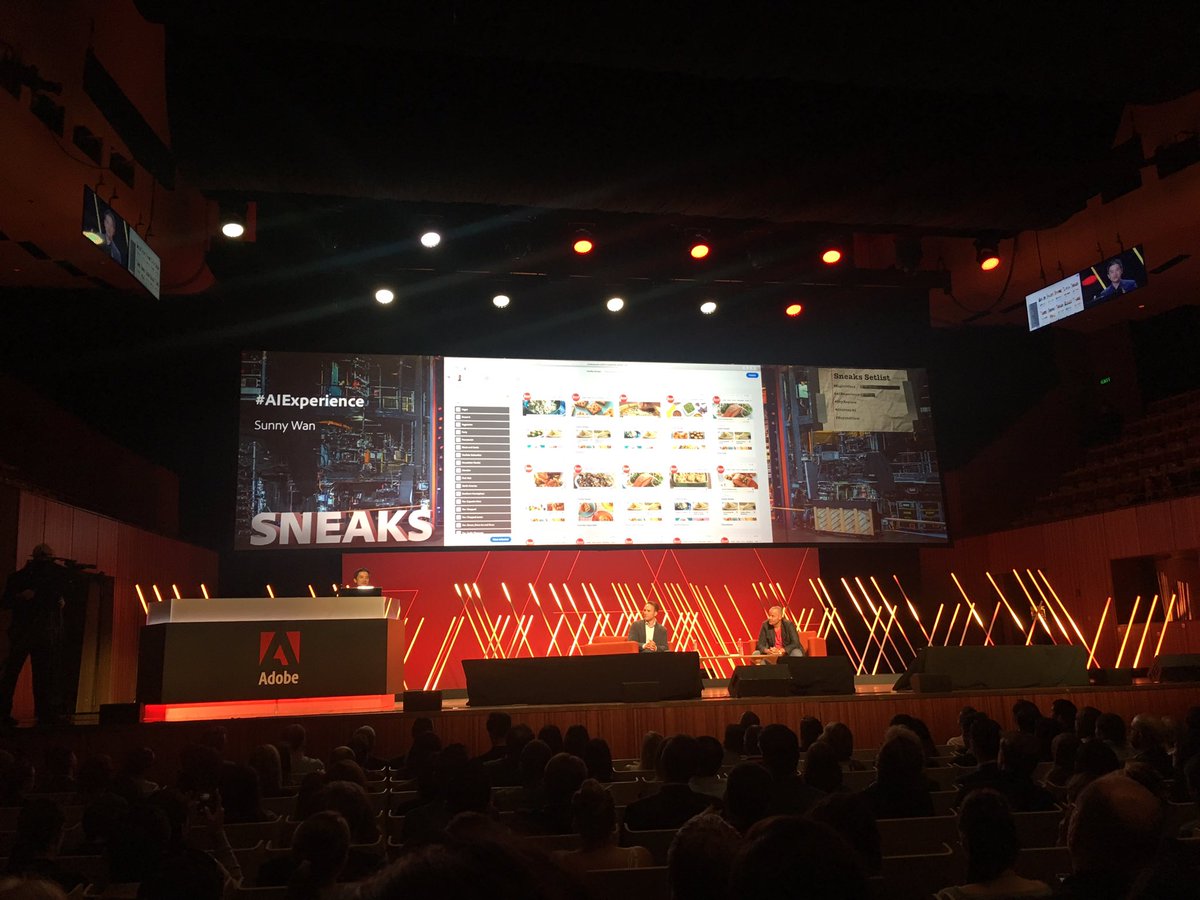 All of a sudden I'm hungry #AIExperience #adobesymp #cure