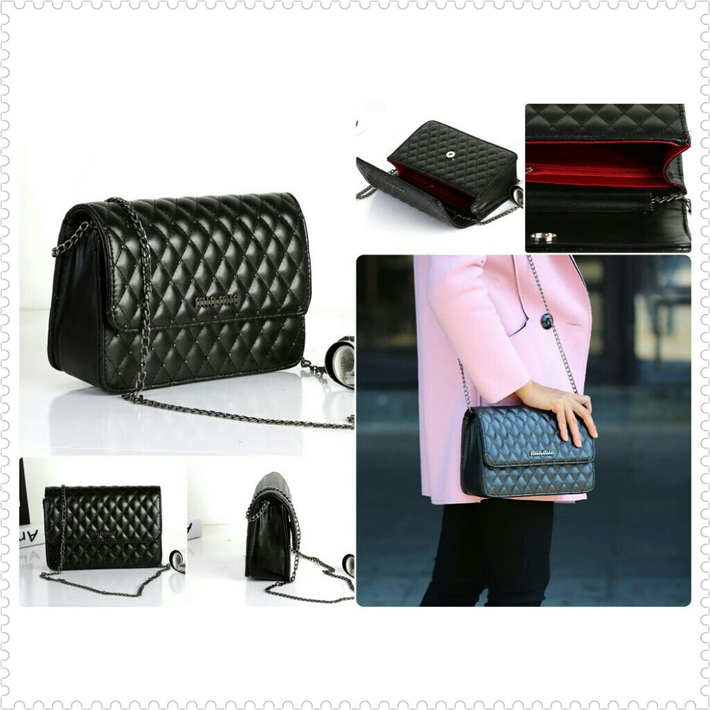 21712SN-Black 23cmx8cmx16cm  Bahan PU Rp153.000