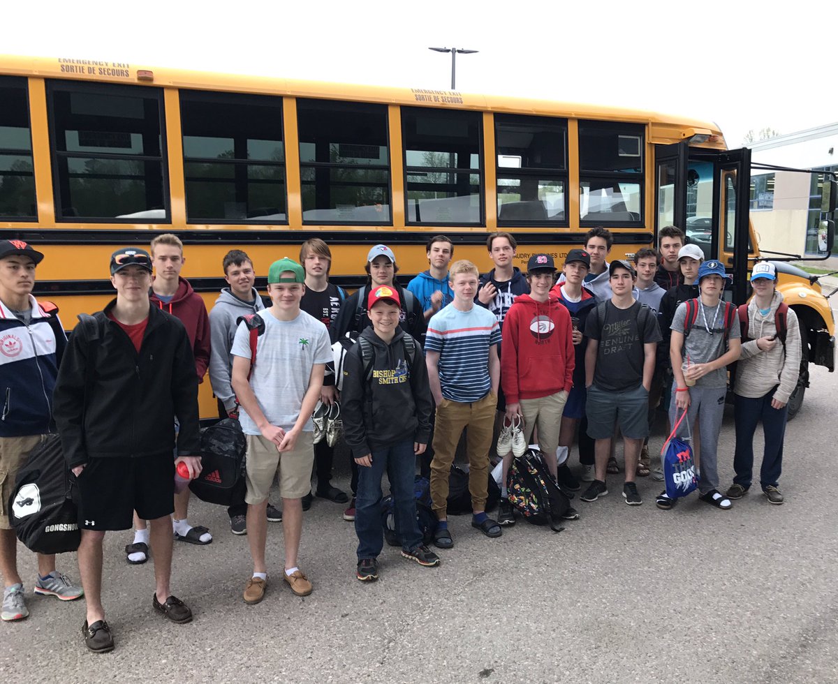 eflemke's tweet photo. @BishopSmithCH Jr. Boys Soccer team ready to hit the road for #EOSSA https://t.co/YlAYtkqnOX