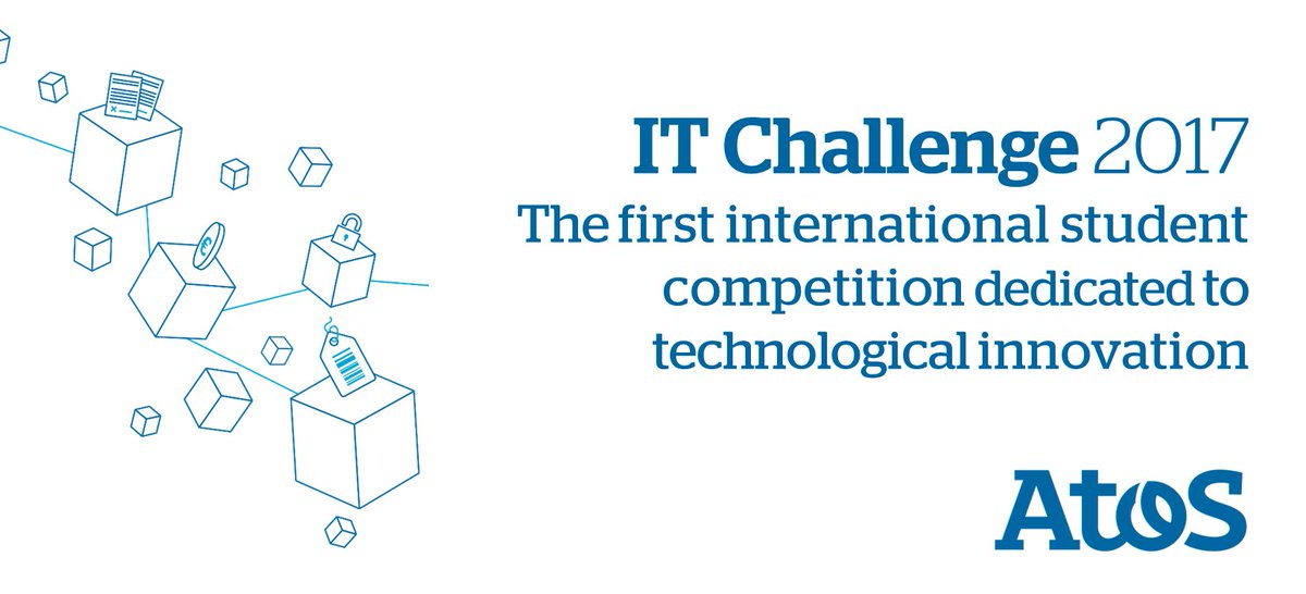 AtosITChallenge's tweet photo. We are proud to reveal the 3 finalists of the 2017 #AtosITChallenge edition dedicated to #blockchain #app! https://t.co/10PwEPC4yw https://t.co/xHB4xM28qc