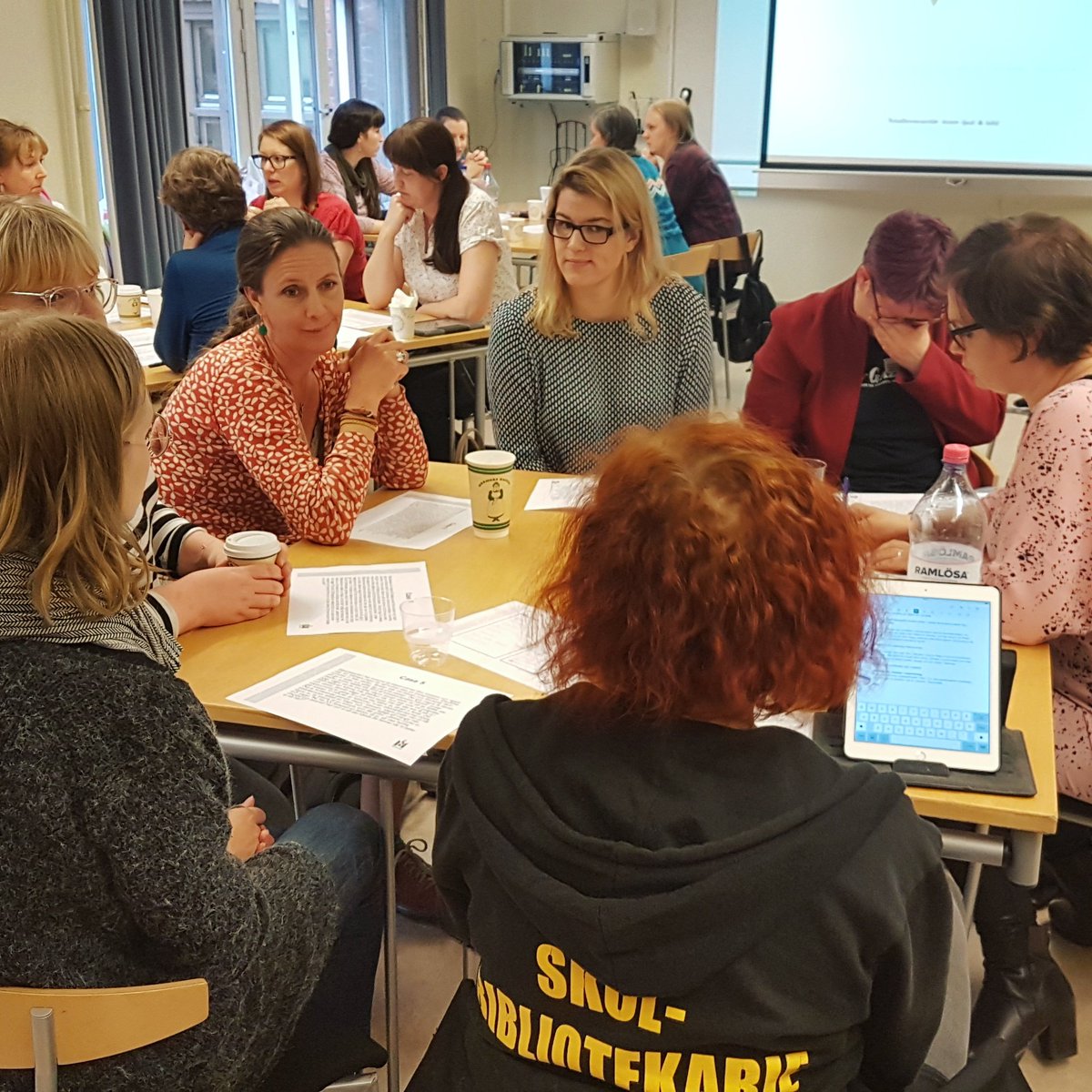 Skolbibliotekarier som ledare - fortbildning med Skolbibliotek syd och PI Malmö #ledarskap #skobibliotek