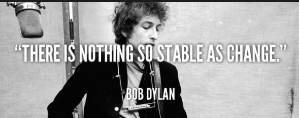  Happy \"Seek Stability through Change\" Wednesday! Happy Birthday Bob Dylan! 
