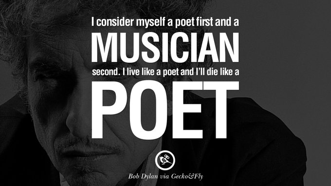 Happy birthday to America\s Poet, Bob Dylan 
