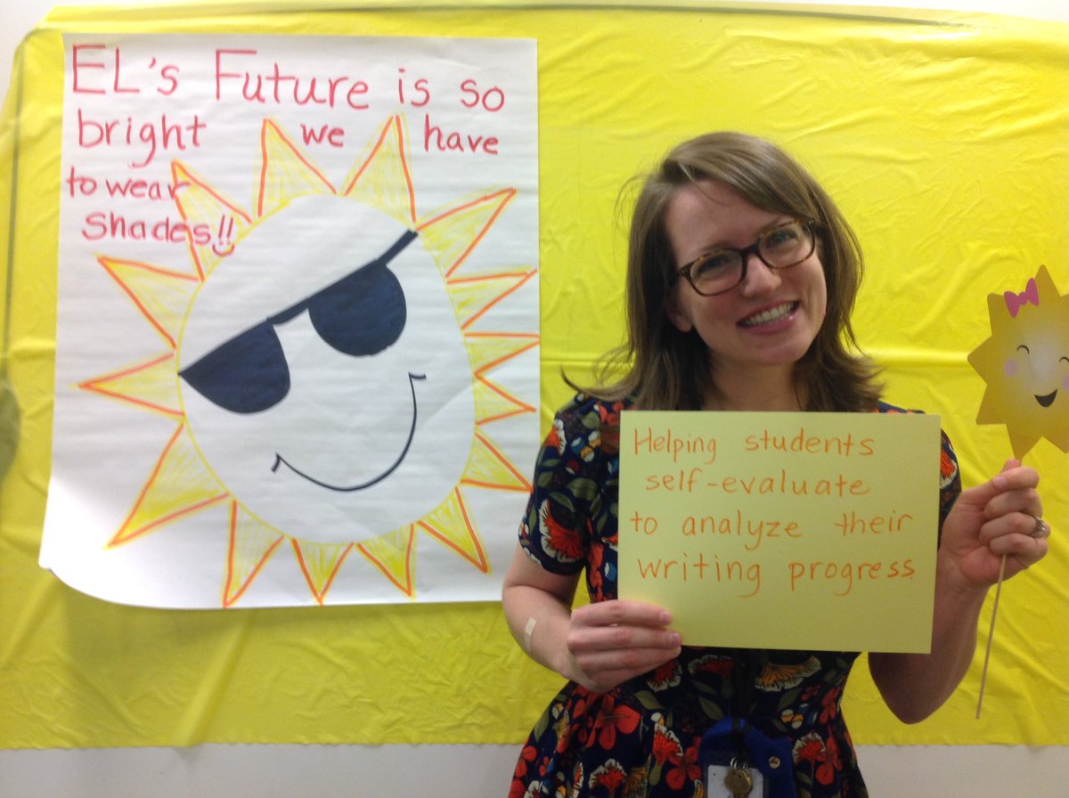 Celebrating EL progress! @Mme_Moore
