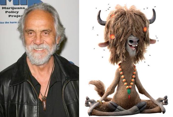 Happy 79th Birthday to Tommy Chong! The voice of Yax in Zootopia.   