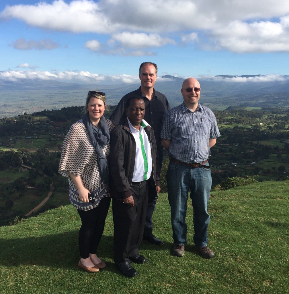 With <a href="/bobnewbery/">Bob Newbery</a> Jill and Paul in the Rift Valley near Kwa-Harka Farm Shop #research <a href="/cbuniversity/">CBU</a> <a href="/Farmshop_Kenya/">Farm Shop Kenya</a>