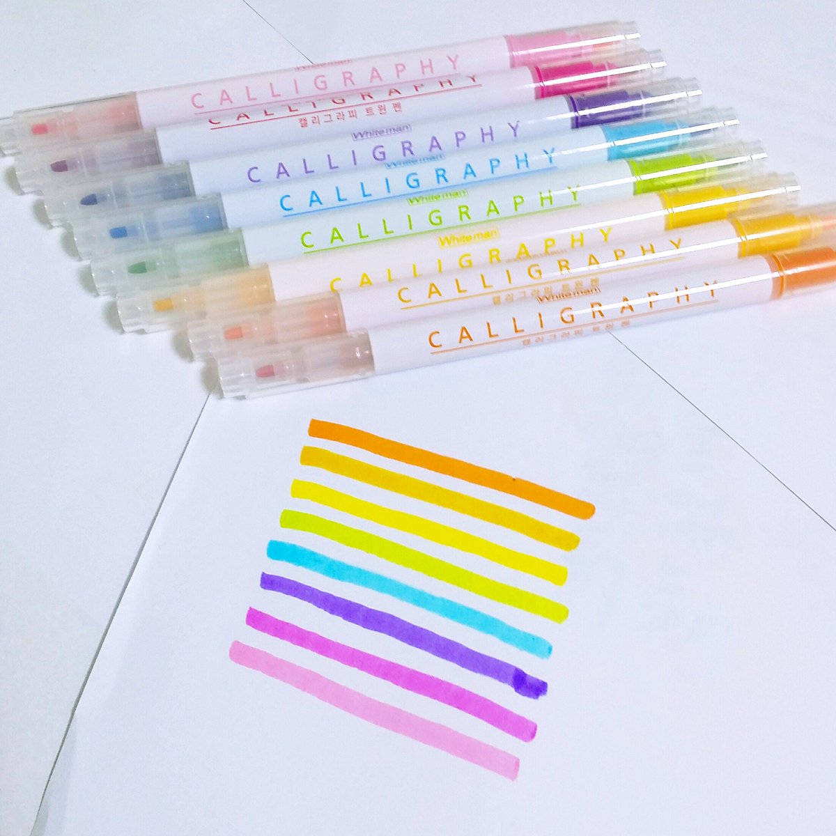 색은 좀 초등학교 때 쓰던 수성 싸인펜st이긴한데 500원이니까요!!