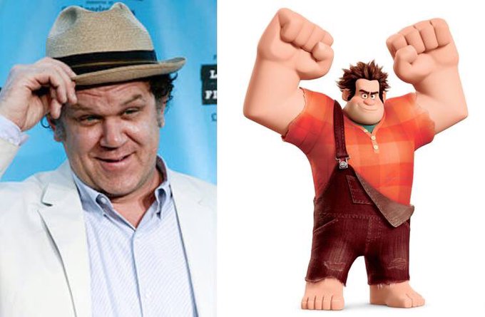 Happy 52nd Birthday to John C. Reilly! The voice of Wreck-It Ralph.   