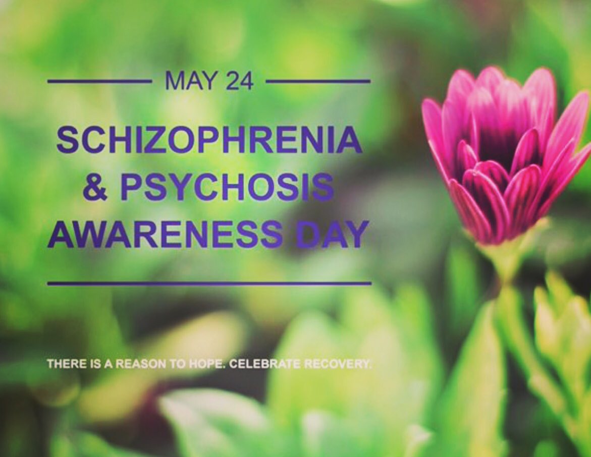 CMHAWECB's tweet photo. Today is National Schizophrenia Awareness Day.  #SchizophreniaAwarenessDay https://t.co/J13aMhXuc8