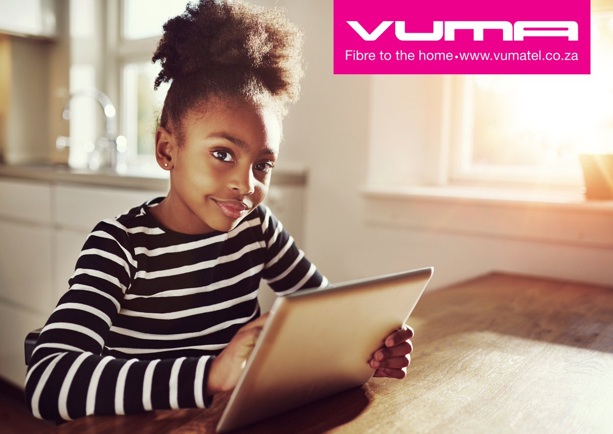 Take learning to the next level with VUMA Fibre To The Home.