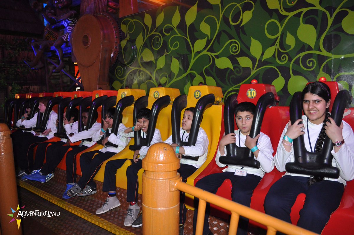 AdventureLandSh's tweet photo. Emirates Center for Rehabilitation Disabled had a blast at Adventureland - Sahara Centre. Kids enjoyed the one-day activity at the park. https://t.co/ApzlyS2gFS