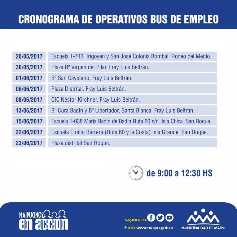 MaipuMunicipio's tweet photo. El #BusDeEmpleo recorre #Maipú https://t.co/oMHcDaTj7L