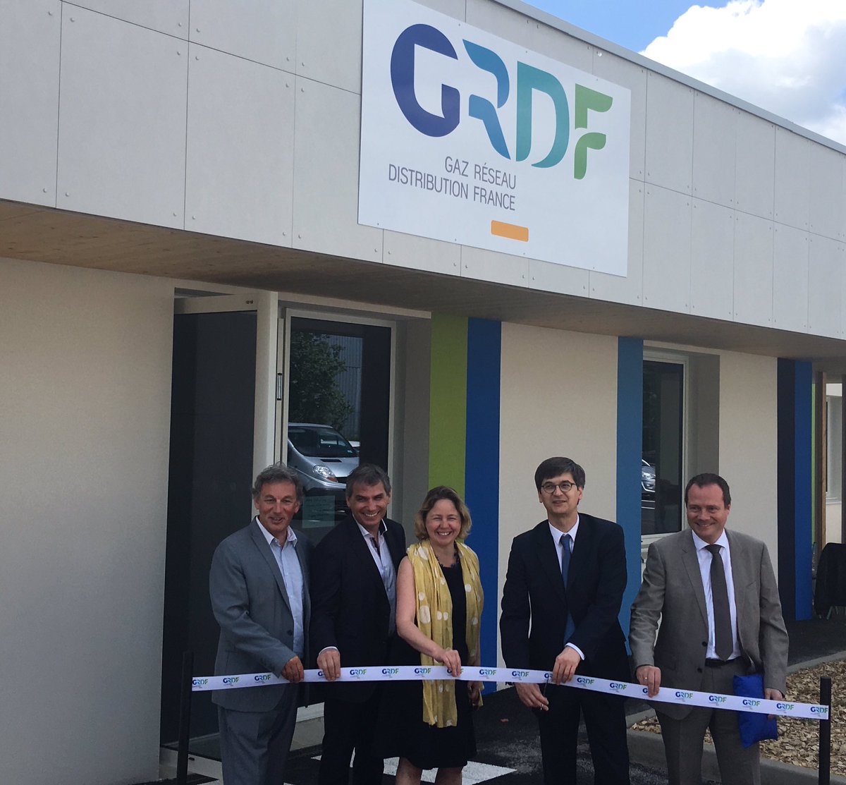 Zeg_ma's tweet photo. Inauguration du très beau site gazier d'Avrillé @GRDF 👍, #DevenirGazier  #jaimemaboite https://t.co/6Nh4WzrNgM