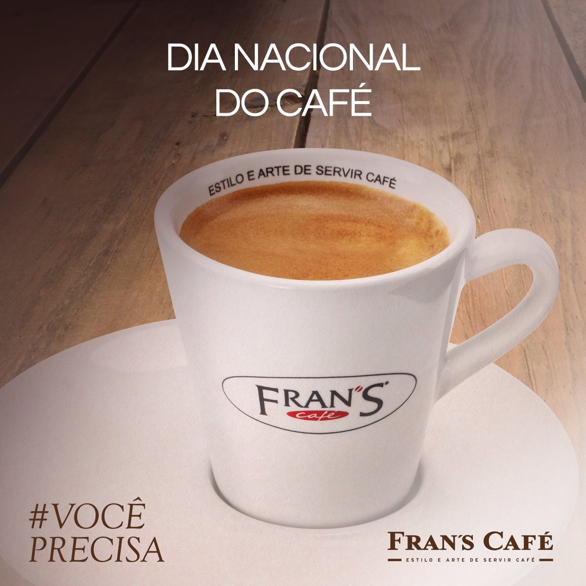 Marque alguém que vai adorar comemorar o Dia Nacional do Café com você. ☕ ☕  #FransCafé #VocêPrecisa #VemProFrans #Café #Coffee #DiaDoCafé