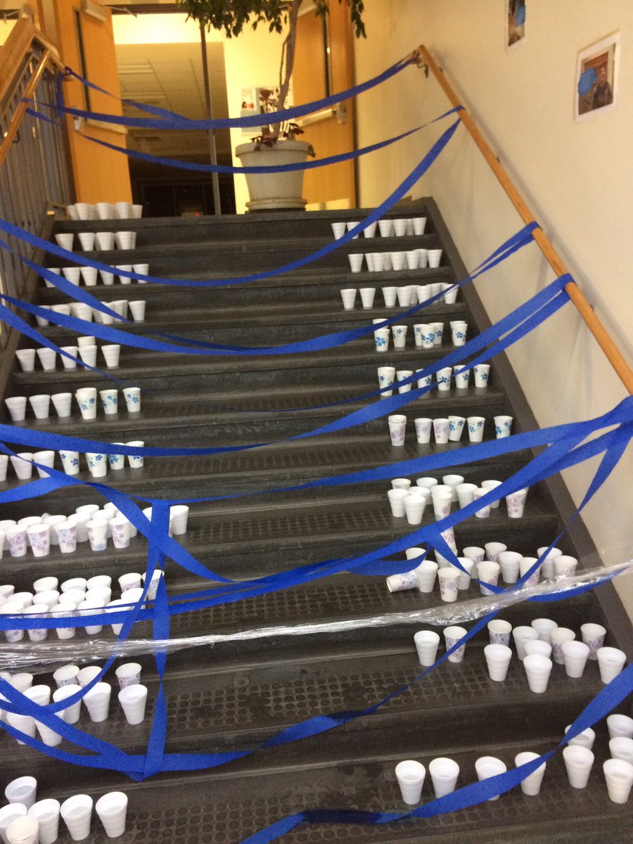 ElkinHigh's tweet photo. Thanks to the class of 2017 for our decorations this morning https://t.co/ynfmK2AqGH