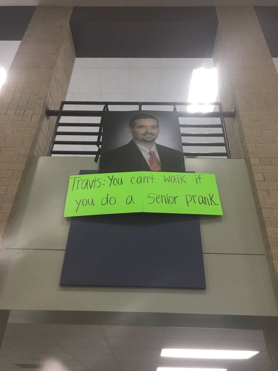HaleyH1999's tweet image. We made our principal into a meme and hung it in the cafeteria.