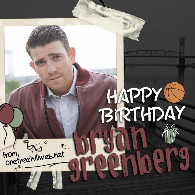 Wishing a very Happy Birthday to Bryan Greenberg!       