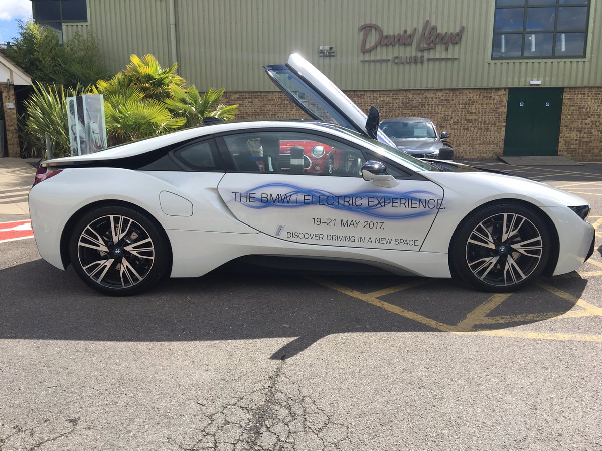 VinesBMW's tweet photo. Great day convoying around the Surrey hot spots for the #ElectricEvent on Saturday #i3 #i8 #VinesBMW https://t.co/BSdRjTcZ1T