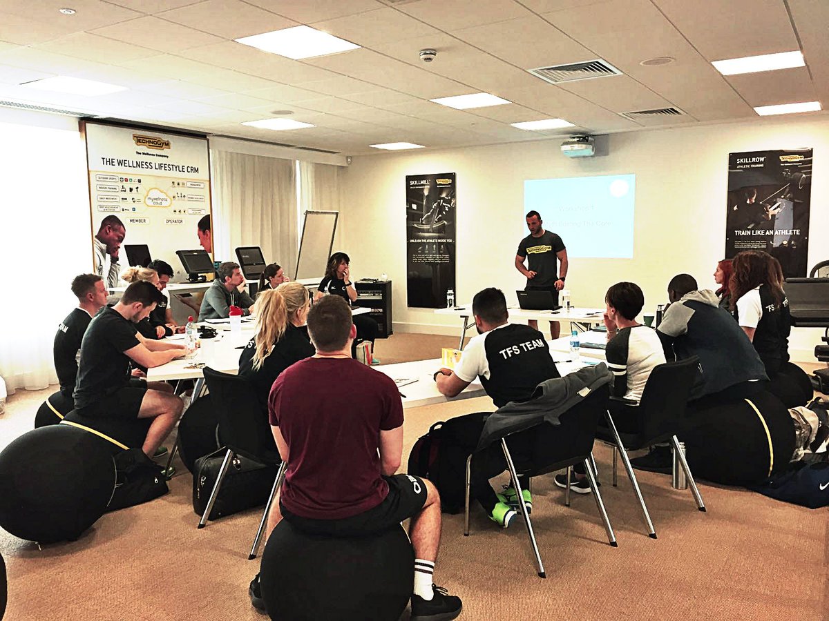 FSAscot's tweet photo. Our coaches attending their Strength and Conditioning workshop at TechnoGym HQ - always focusing on the development of our managers! https://t.co/0bFs0i7iQN