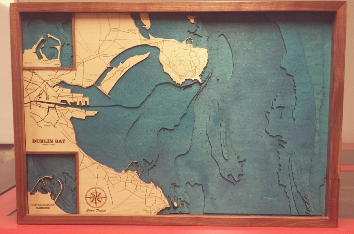 Dublin bay Chart, with insets of Howth &amp; Dun Laoghaire. <a href="/DublinBayBuoy/">Dublin Bay Buoy</a> <a href="/VisitDublin/">Visit Dublin</a> <a href="/DublinArts/">Dublin Arts Council</a>