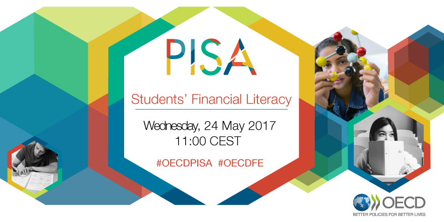 WATCH LIVE NOW 📽️ Launch of the #OECD PISA report on teen #FinancialLiteracy 👉 bit.ly/2qj4lm9 #OECDfe #OECDPISA