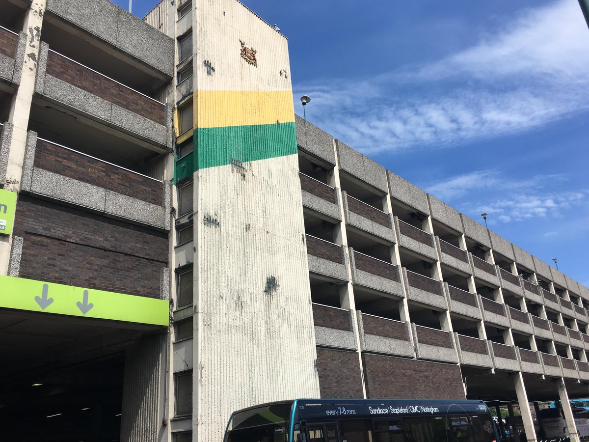 TBDEastMidlands's tweet photo. .@intuBroadmarsh car park set for demolition: https://t.co/0GkDMOq5lM https://t.co/D7klqxL8xk