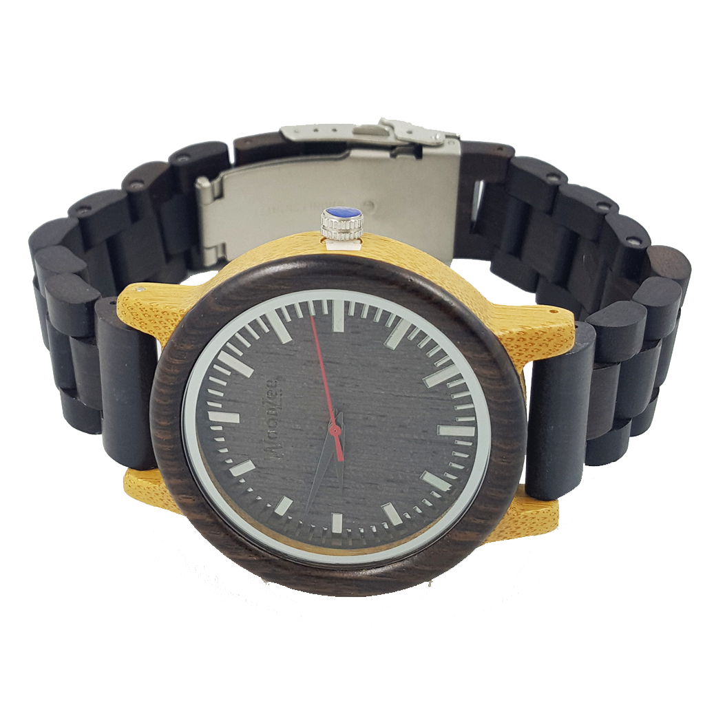 NicciZa's tweet photo. https://t.co/lPjqFeMZWC
This time piece is made unique by the unusual wood it is made from, this piece was created from Bamboo and Ebony https://t.co/3VUpr47hKR